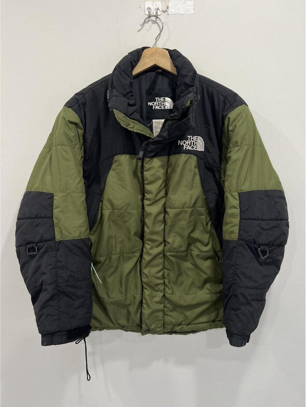 Vintage North Face Puffer Jacket Mens Small green baltoro